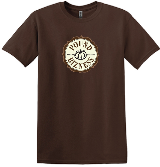 Chocolate Brown Pound Bizness T-Shirts