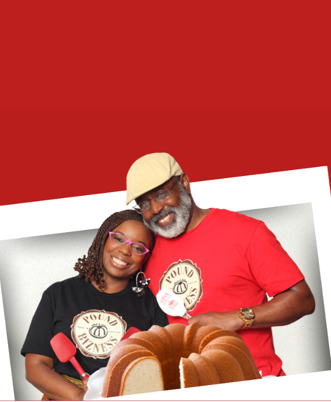 Find Pound Bizness cakes at local Bay Area farmers markets, wine lounges, and restaurants.