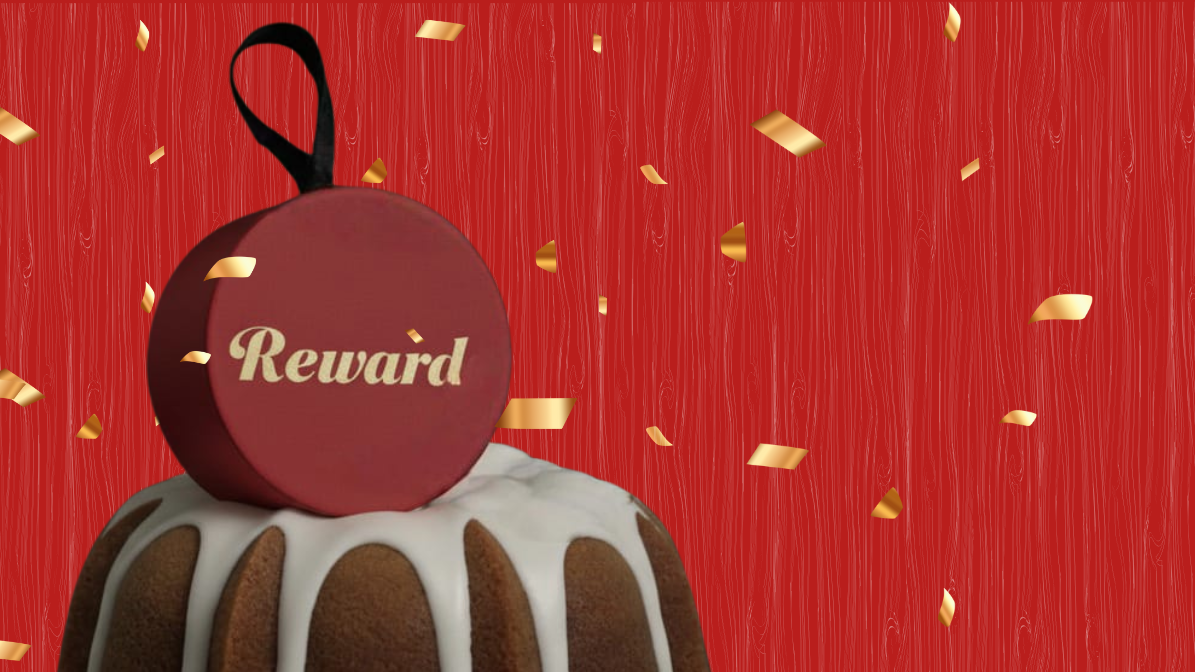 Join the Pound Bizness rewards program to unlock exclusive cake offers and points.